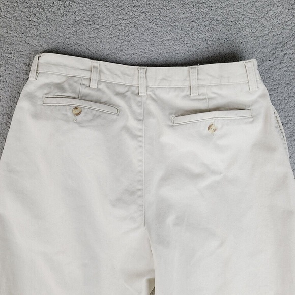 Vintage Weatherproof Khaki Pants Mens Size 34 x 28.5 Beige Straight Leg‎ Chino - Picture 5 of 16